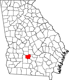 Map of Georgia highlighting Turner County.svg