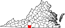 Map of Virginia highlighting Henry County.svg
