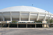 Le stade Mid-South Coliseum