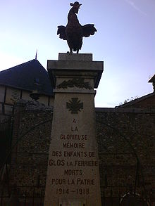 Monument aux Morts de Glos-la-Ferrière