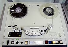 Un magnétophone utilisé en studio dans les années 1960