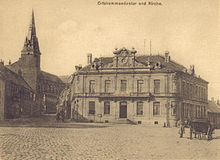 La mairie transformée en Kommandantur