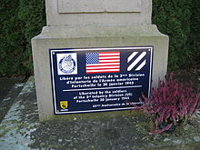 Plaque sur le monument aux morts