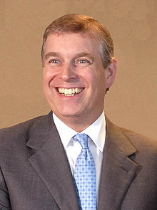 Le prince Andrew, le 12 avril 2007