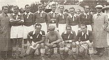 Photo de groupe de l'équipe 1936-1937
