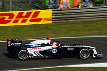 Photo de Rubens Barrichello à Monza en 2011