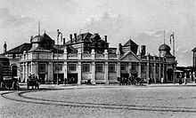 la gare en 1920