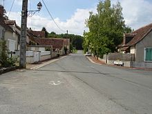 La route départementale 3 (direction Sauzelles).