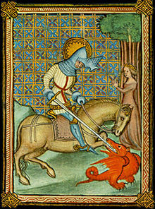 saint georges terrassant le dragon
