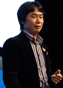 Photographie de Shigeru Miyamoto.