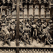 Jan Borreman, Fragment du retable de saint Georges, Musées royaux d'Art et d'Histoire de Bruxelles