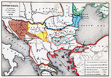 Map of Balkans