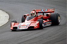  Photo de Rolf Stommelen pilotant une Brabham BT45.