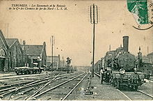 La gare au début du XXe siècle