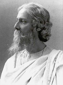 Tagore à Calcutta, probablement en 1909