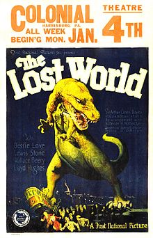 Accéder aux informations sur cette image nommée The Lost World (1925) - film poster.jpg.