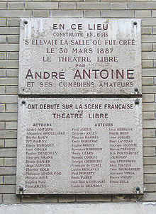 Theatre Libre plaque Andre Antoine.jpg