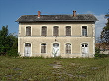 L'ancienne gare de Tournon-Saint-Martin.