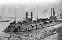 USS Cairo (1861), exemple d'un cuirassé durant la guerre de Sécession