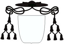 Ornements héraldiques d'un protonotaire apostolique (vicaire général)