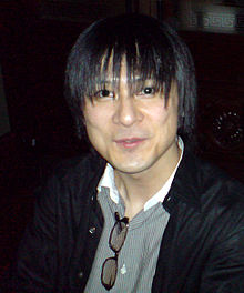 Le visage de Yasunori Mitsuda.