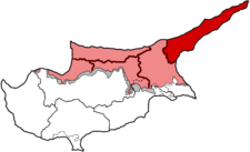 District d'İskele (en rouge)