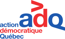 Logo de l'Action démocratique du Québec