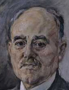 Détail d’un portrait par Max Slevogt, 1927