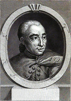 Portrait de Nicolas Edme Restif de La Bretonne en 1785