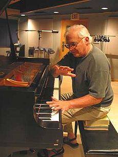 Paul Bley en studio 2006.