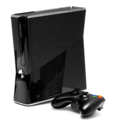 Xbox 360 en position verticale