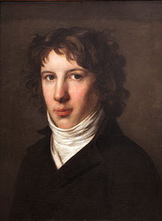 Pierre-Paul Prud'hon, Portrait de Louis de Saint-Just (1793), musée des Beaux-Arts de Lyon