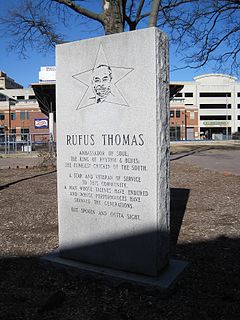 Rufus Thomas Mémorial à Memphis
