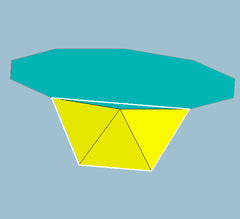 Antiprisme décagonal