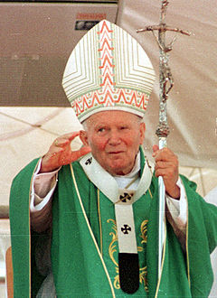 Image du pape Jean-Paul II