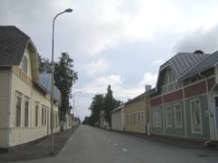 Rue principale de Kaskinen