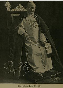 Image du pape Pie XI