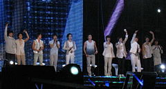 Le groupe "Super Junior" au SMTown Live '08 à Bangkok, Thaïlande