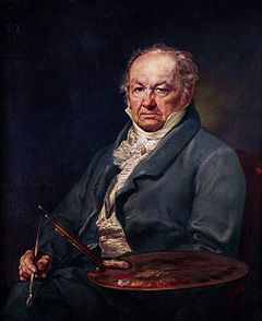 Francisco de Goya ,  par Vicente López Portaña (es) (1826).
