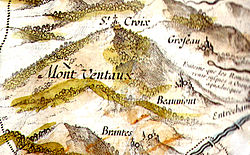04 Ventoux et Sainte Croix (1627) Carte de Jacques de Chieze.jpg