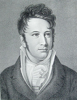 Oehlenschläger, d'après un tableau de Johann Ludwig Lund (de)