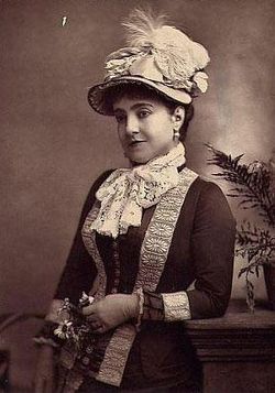Adelina Patti en 1880