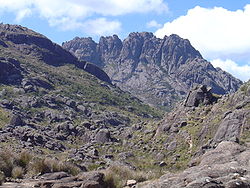 Vue du Pico das Agulhas Negras.