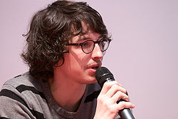 Bastien Vivès durant le Salon du livre de Paris en mars 2010