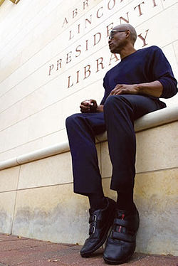 Bill T. Jones à l'Abraham Lincoln Presidential Library de Springfield (Illinois) en 2009