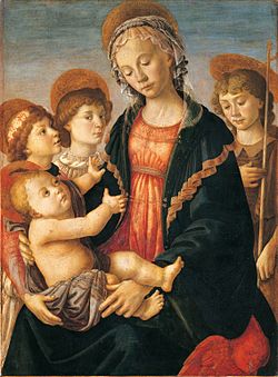 Botticelli, The Virgin and Child with Two Angels and the Young St John the Baptist.jpg