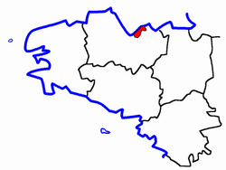 Localisation du Canton de Pléneuf-Val-André