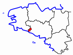 Localisation du Canton de Pont-Scorff