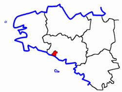 Localisation du Canton de Port-Louis