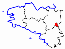 Localisation du Canton de Retiers